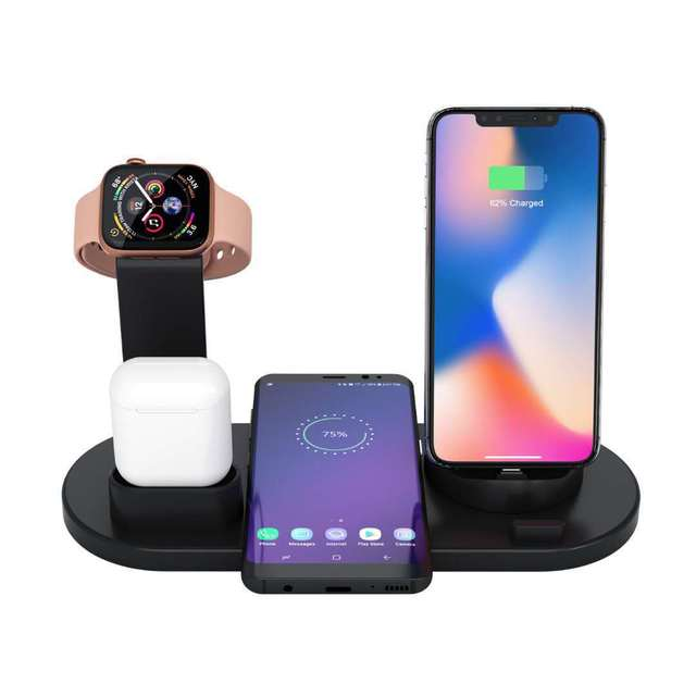4 in 1 Fast wireless Charging Station