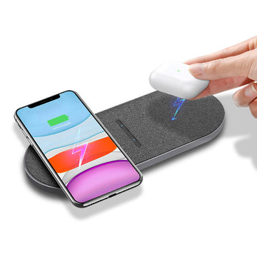 Dual Mat Fast Wireless Charging Pad