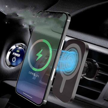 Magnetic Wireless Car Charger Rotating Bracket