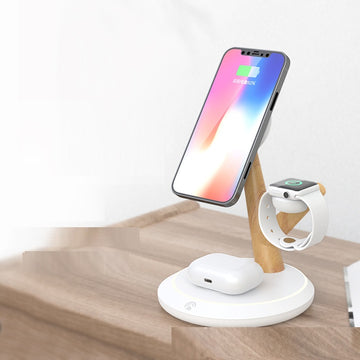 Multifunction 3 In 1 Wireless Charging Station
